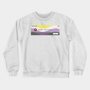 Error: Gender Not Found Crewneck Sweatshirt